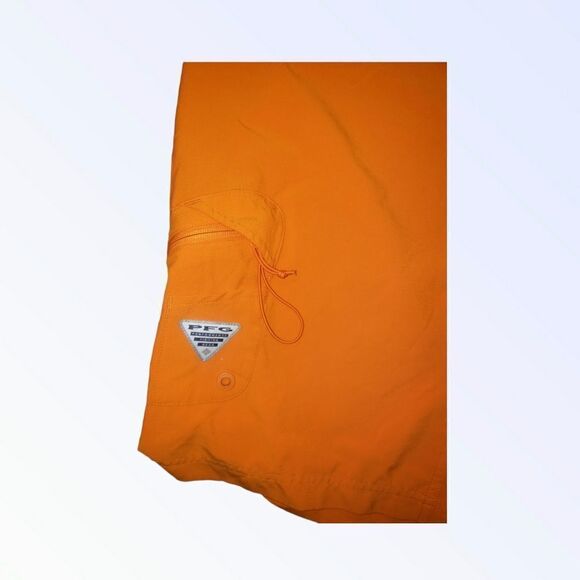 Columbia Swim Trunks Mens 36 Orange PFG Board Shorts Bathing Suit Men - Picture 4 of 6